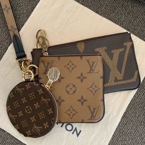 Authentic Louis Vuitton Trio Pouch
